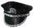 Nicky Bigs Novelties Iridescent Captains Jeweled Hat  Black  One Size