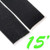 Electriduct 3  Self Adhesive Hook   Loop Sticky Back Tape Fabric Fastener   15 Feet