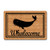 Julia Funny Welcome Doormats Non Slip Kitchen MatYou re Welcome Whalecome Cute Whale Welcome Doormat  23 7 in X 15 6 in  Fabric Top with a Anti Slip Rubber Back for The Entrance Way Indoor Doormats