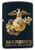 Zippo U S  Marine Corps  Logo Black Matte Pocket Lighter