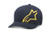 Alpinestars Men s Corp Shift 2 Flexfit Hat  Navy Blue Gold  Large X Large