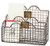 Colonial Tin Works Industrial Galvanized Steel Wire Letter / File Desk Organizer Holder Office Storage, Gray