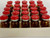 JL 10ml Molded Sterile Amber Vials with Red Flip Off Seals and Durable Glass