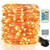 Moobibear LED Decorative Fairy String Lights 99ft 300 LEDs Dimmable Outdoor/Indoor Starry String Lights, Warm White Copper Lights with Remote Control for Garden Room Patio Party Christmas