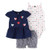 Carter s 3 Piece Heart Little Short Set  6 Months