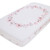 NoJo Countryside Floral   Pink  Grey   White 100 Cotton Photo Op Fitted Crib Sheet  Pink  Peach  White  Grey