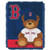 MLB Boston Red Sox Baby Woven Jacquard Throw Blanket  36  x 46