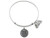 Wind and Fire Expandable Bangle Hope Brass
