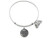 Wind and Fire Expandable Bangle Faith Brass