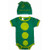 Sozo Baby Sweet Pea Bodysuit   Hat Set  Green  0 3 Months