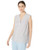 NIC ZOE Women s Central Park TOP  Grey Mix  Large