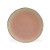 roro Ceramic Stoneware free-form Hand-Thrown Dinner Plate, 11" Set of 2 (Pink Speckled Watermelon)