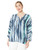 NIC ZOE Women s SEA Stripe TOP  Multi  Medium