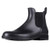 Asgard Women s Short Rain Boots Waterproof Black Elastic Slip On Ankle Booties  7  Black