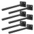 Floating Shelf Bracket 6 Inch Solid Steel Rod Brackets for Shelves  Heavy Duty Blind Shelf Supports  Hidden Brackets Support for DIY Wall Floating Shelves   Set of 6  Hardware Included