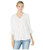 Karen Kane Lace Inset Top Off White XS