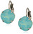 Sorrelli Essentials Pacific Opal Cushion Cut French Wire Drop Earrings