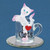 Glass Baron Miniature Kitty Cup Figurine