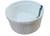 1 Dz White Glazed Fluted Porcelain Ramekins (6 oz 3.6"D x 1.75"H)