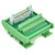 DIN Rail Mount Flat Ribbon Cable 0 1  FRC Connector Interface Module  Terminal Block Breakout Board  IDC34 2x17Pin