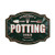 Creative Co-Op "Gardener's Potting Shed" Embossed Tin Wall Décor