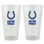 Indianapolis Colts Satin Etch Pint Glass Set