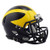 Michigan Wolverines 2016 Low Gloss NCAA Riddell Revolution Speed Mini Football Helmet Michigan Wolverines 2016 Low Gloss NCAA Riddell Revolution Speed Mini Football Helmet