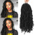 14Inch Nu Faux Locs Crochet Hair 6Pcs Natural Soft Locs Crochet Braids Pre Looped Synthetic Locs Braiding Hair  14Inch  1B