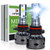 9005 HB3 H10 LED Headlight Bulbs Conversion Kit 10 000 LM Extremely Brigh 6500K Xenon White 2 Years Warranty for High Beam Low Beam