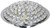 Artcraft Lighting Gage Park Circular Large Flush Mount  Chrome