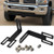 Front Lower Hidden Bumper 30 inch Straight LED Light Bar Mounting Brackets Fits 2003-2017 Dodge Ram 2500 3500