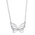 Boma Jewelry Sterling Silver Butterfly Necklace  16 inches