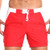 Taddlee Men Swimwear Swimsuits Solid Basic Long Swim Boxer Trunks Board Shorts  M Red