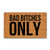 LuckyChu Doormat Bad Bitches Only Funny Floor Mat Door Mat Rug Non Slip Entrance Indoor Outdoor Front Door Bathroom Kitchen Home Mats Rubber 30 by 18 inch