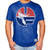 Elite Fan Shop Florida Gators Retro Tshirt Blue   Large