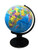 Exerz Classic Swivel Globe (Large Dia 10" / 25cm) - Political Desktop World Globe - Educational, Decorative, Large, Modern Style, Striking Blue Coloured As The Ocean, School, Home, Office