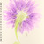 3dRose db 23470 2 Purple Watercolor Flowers Memory Book  12 by 12 Inch