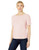 Calvin Klein Women s Ruched Sleeve Top  Rose  Small