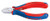 KNIPEX Tools   Electronics Diagonal Cutters  Multi Component  7622125