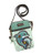 Chala Crossbody Cell Phone Purse   Women PU Leather Multicolor Handbag with Adjustable Strap   Dolphin Teal Stripe