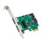 Syba SD-PEX40100 2 Port SATA III or 2 Port eSATA IIPCIe 2.0 x1 Controller Card