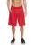 Reebok Men s Mesh Basketball Gym   Running Shorts w Elastic Drawstring Waistband   Pockets   Point Guard Racing Red  X Large