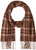 Pendleton Men s Whisperwool Muffler Scarf  Cabin Plaid  1 SZ