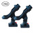 Brocraft 2Pcs Power Lock Fully Adjustable Rod Holder