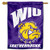 College Flags   Banners Co  WIU Banner House Flag