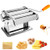 Pasta Maker Machine Stainless Steel Hand Crank Manual Pasta Roller Cutter Noodle Maker for Kitchen