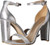 Pelle Moda Gabi3 Silver Metallic Suede 9