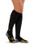 2XU Women s Flight Compression Socks  Black Yellow  Large