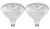 GE Lighting 45272 Refresh HD LED (90-Watt Replacement), 1200-Lumen PAR38 Bulb, Daylight, 2-Pack, Title 20 Compliant