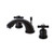 Kingston Brass KB8965ZX Millennium 8  Widespread Lavatory Faucet with Retail Pop Up  Oil Rubbed Bronze